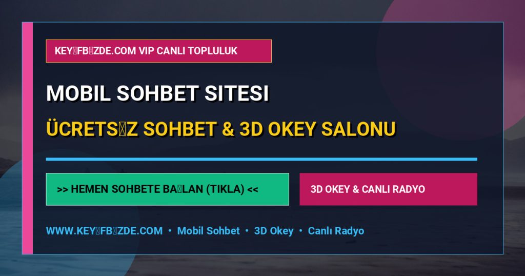 Mobil Sohbet Sitesi